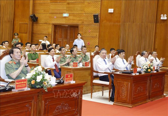 Bet8801234.com cá cược độc quyền, Chủ tịch nước Tô Lâm và các đại biểu. Ảnh: Thống Nhất – TTXVN