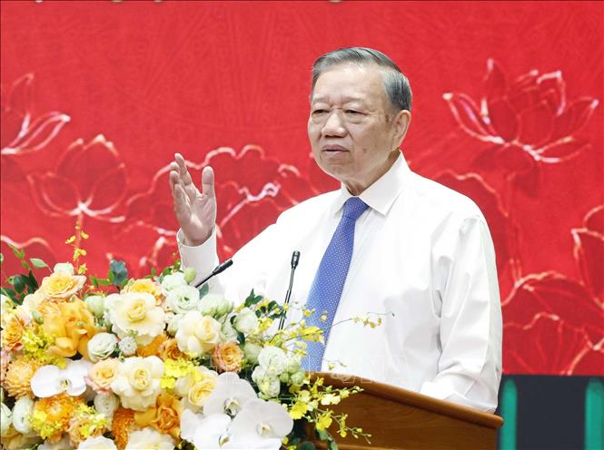 Bet8801234.com cá cược độc quyền, Chủ tịch nước Tô Lâm phát biểu chỉ đạo. Ảnh: Thống Nhất – TTXVN
