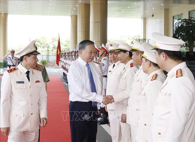 Bet8801234.com cá cược độc quyền, Chủ tịch nước Tô Lâm và các đại biểu. Ảnh: Thống Nhất – TTXVN