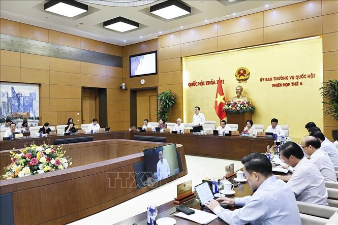 Chủ tịch Bet88app còn khuyến mãi Trần Thanh Mẫn phát biểu khai mạc Phiên họp. Ảnh: Doãn Tấn - TTXVN