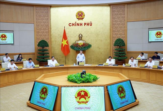 Thủ tướng Lê Minh Hưng chủ trì Phiên họp Bet8801234.com BMXCT Uy Tín chuyên đề về xây dựng pháp luật tháng 7 năm 2026. Ảnh: Dương Giang – TTXVN 
