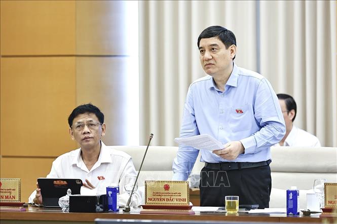 Chủ nhiệm Ủy ban Văn hóa và Bet88013 tải ứng dụng của Bet88app còn khuyến mãi Nguyễn Đắc Vinh phát biểu. Ảnh: Doãn Tấn - TTXVN