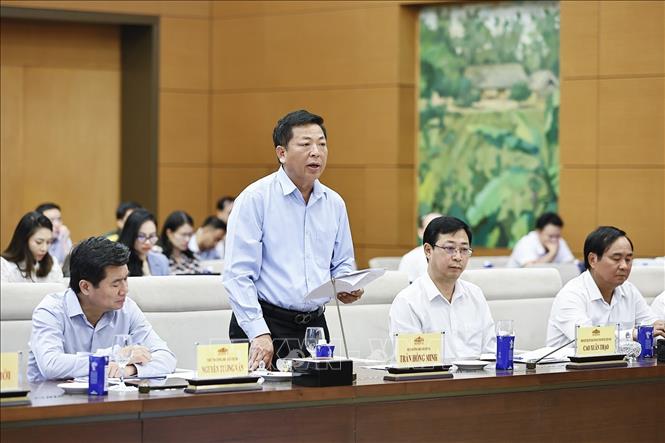 Bộ trưởng Bộ Xây dựng Trần Hồng Minh phát biểu. Ảnh: Doãn Tấn - TTXVN