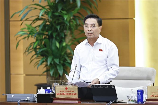 Phó Chủ tịch Bet88app còn khuyến mãi Nguyễn Doãn Anh phát biểu. Ảnh: Doãn Tấn - TTXVN