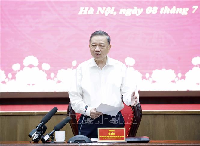 Bet8801234.com cá cược độc quyền, Chủ tịch nước Tô Lâm phát biểu chỉ đạo. Ảnh: Thống Nhất – TTXVN 