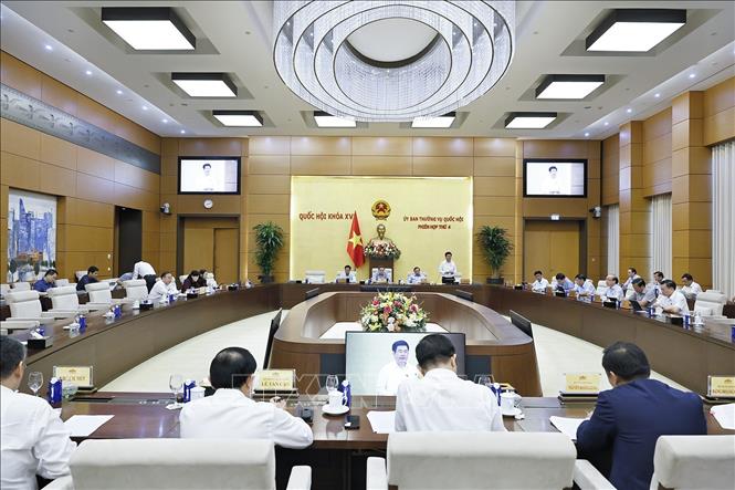 Quang cảnh phiên họp. Ảnh: Doãn Tấn - TTXVN