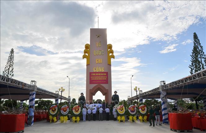 Quang cảnh buổi lễ. Ảnh: Công Mạo-TTXVN