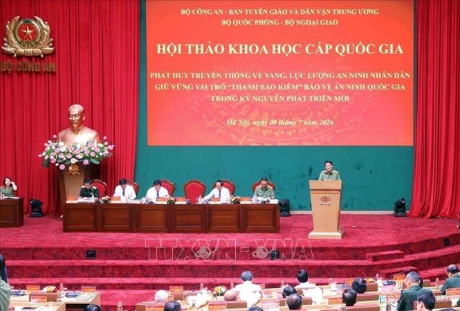 Hội thảo khoa học cấp quốc gia phát huy truyền thống vẻ vang, lực lượng An ninh 2026 Bet88.com link không chặn giữ vững vai trò 