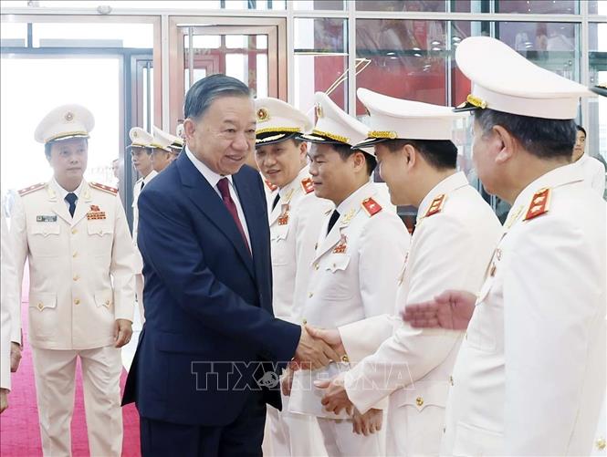 Bet8801234.com cá cược độc quyền, Chủ tịch nước Tô Lâm và các đại biểu. Ảnh: Thống Nhất – TTXVN