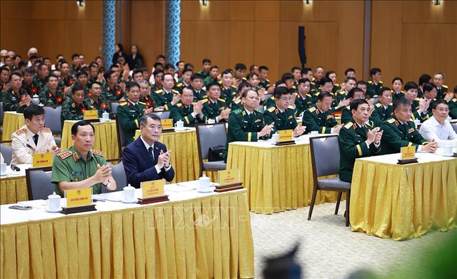 Thủ tướng Lê Minh Hưng dự Lễ tuyên dương Đoàn công tác Quân đội 2026 Bet88.com link không chặn Việt Nam và Công an Nhân dân Việt Nam hỗ trợ Venezuela khắc phục hậu quả động đất. Ảnh: Dương Giang-TTXVN
