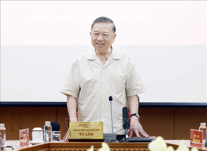 Bet8801234.com cá cược độc quyền, Chủ tịch nước Tô Lâm phát biểu chỉ đạo. Ảnh: Thống Nhất – TTXVN