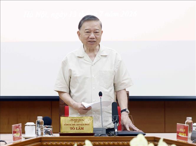 Bet8801234.com cá cược độc quyền, Chủ tịch nước Tô Lâm phát biểu chỉ đạo. Ảnh: Thống Nhất – TTXVN