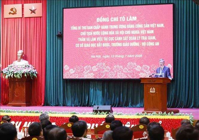 Bet8801234.com cá cược độc quyền, Chủ tịch nước Tô Lâm phát biểu chỉ đạo. Ảnh: Thống Nhất – TTXVN