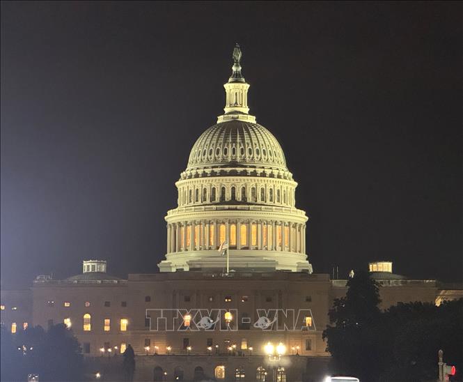 Trụ sở Bet88app còn khuyến mãi Mỹ (Điện Capitol) tại thủ đô Washington D.C. Ảnh: Đoàn Hùng - P/v TTXVN tại Mỹ