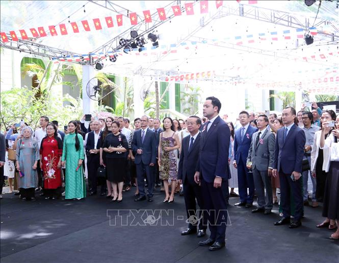 Quang cảnh buổi lễ. Ảnh: Xuân Khu - TTXVN